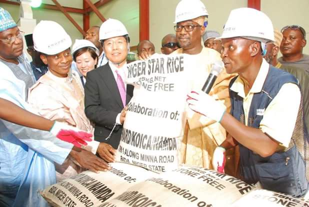 Niger Governor Commissions Rice Processing Firm