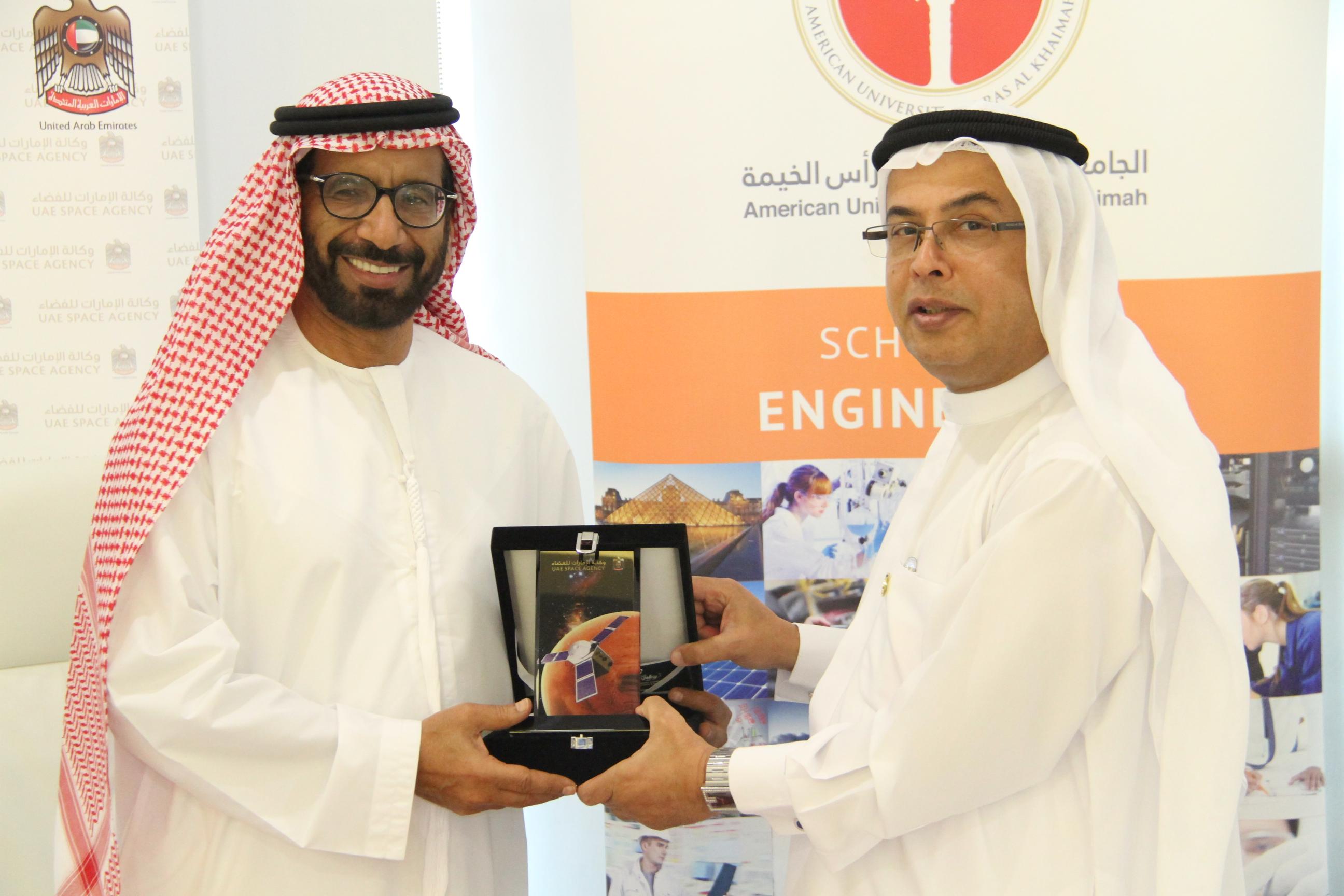 AURAK, UAE Space Agency Sign Partnership Deal on Research