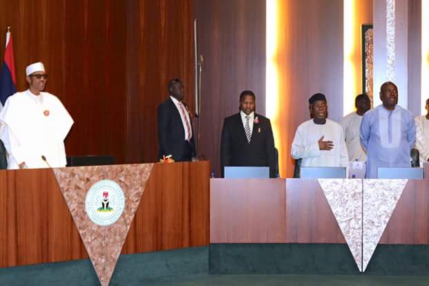 Buhari Presides Over First 2017 FEC Meeting