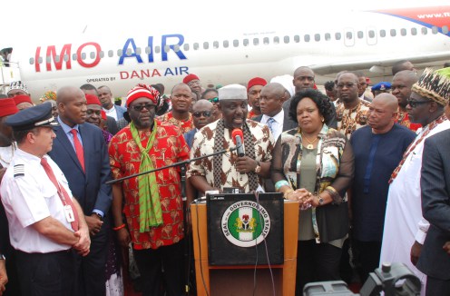 Okorocha Partners Dana Air to Launch Imo Air