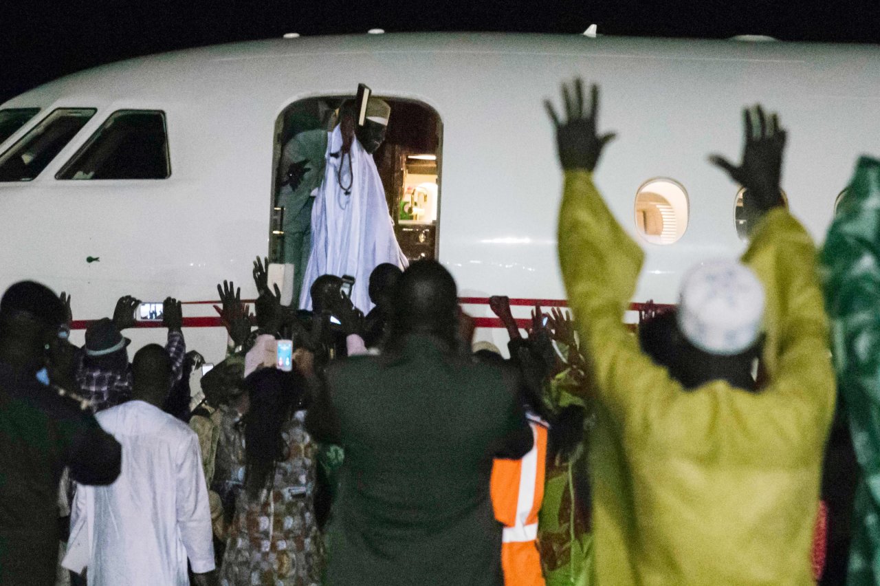 At Last, Jammeh Leaves Gambia for Exile