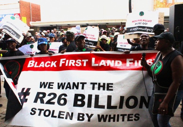 Black First Land First March to South African Reserve Bank