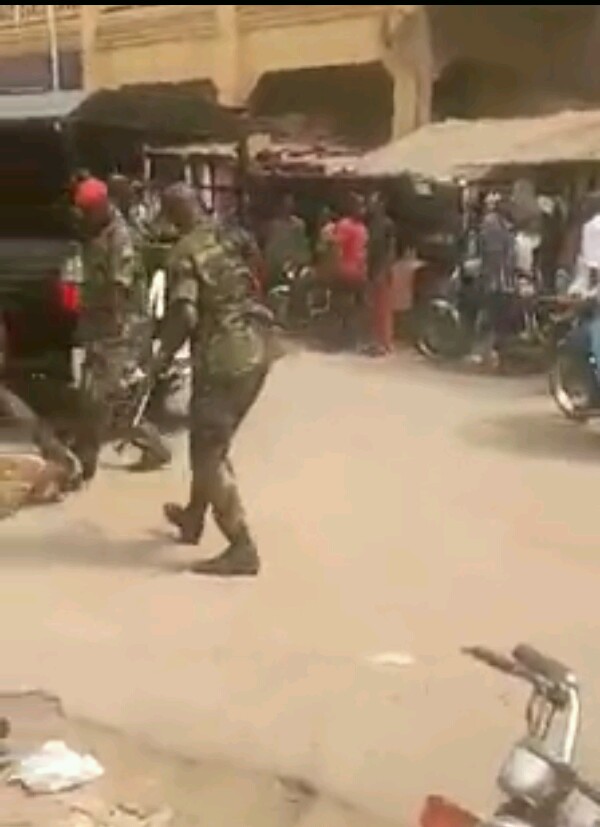 VIDEO: Soldiers Torture Cripple in Anambra