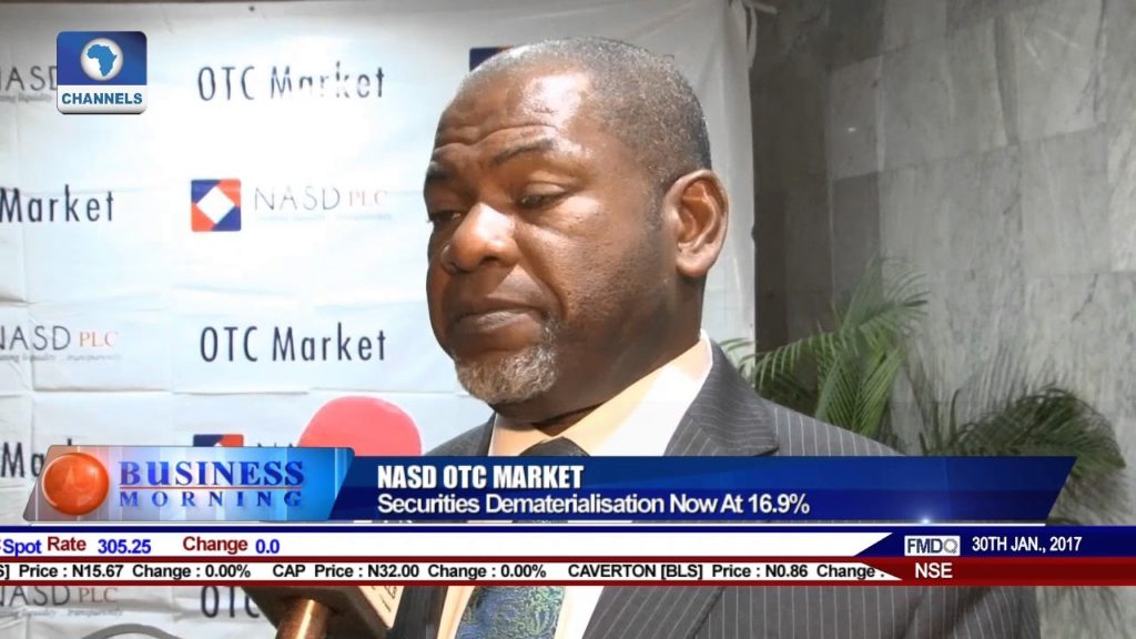 Nsd Traders NASD USI Sheds 1.6% as Market Cap Drops to N408b | Business Post Nigeria