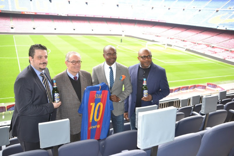 FC Barcelona, Star Lager Beer Unveil Partnership Deal