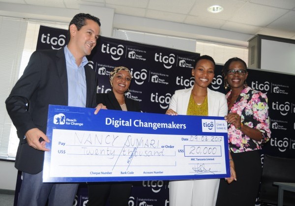 Tigo Tanzania Gives $40,000 to Two Winners