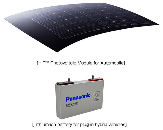 Toyota Adopts Panasonic's Photovoltaic Module HIT
