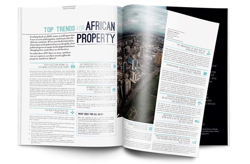 Africa Property Skyline Magazine Showcases Continent to World