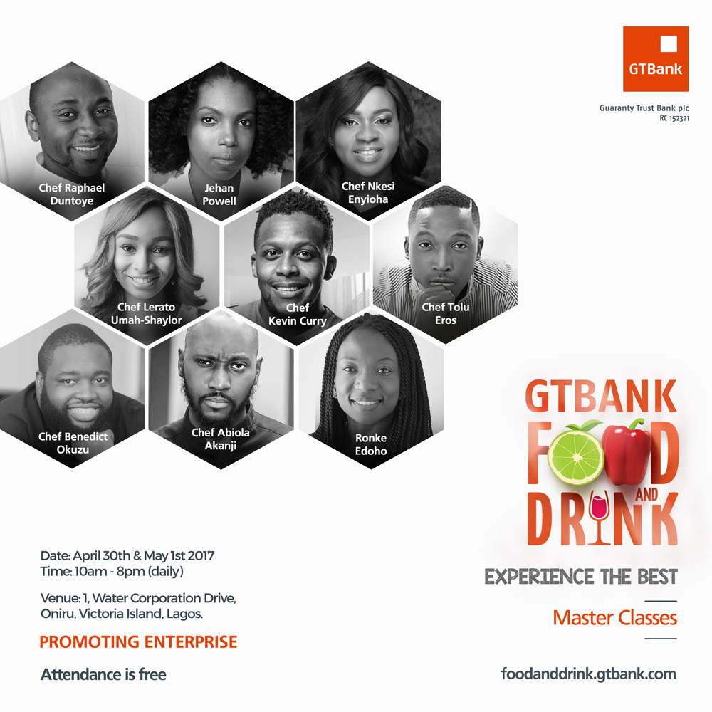 Over 100 Firms for 2017 GTBank Food & Drink Fair