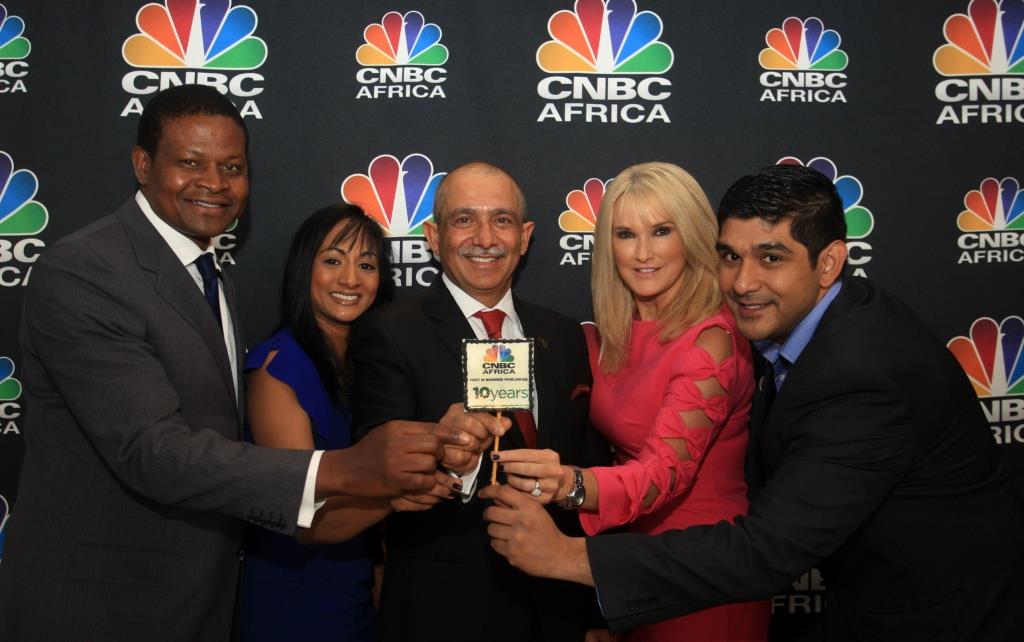 CNBC Africa Clocks 10 in Grand Style