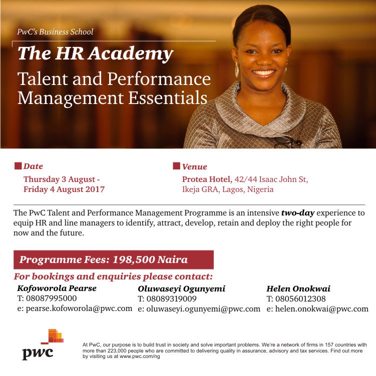 PwC Business School Holds Training for HR Personnel