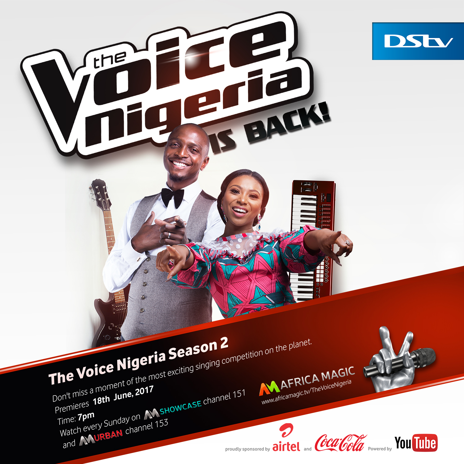 The Voice Nigeria Season 2 Airs from June 18