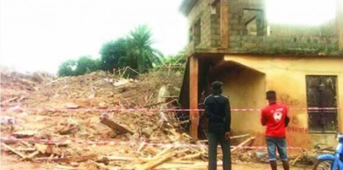 Tragedy! Baby, Others Die as Building Collapses in Meiran Lagos