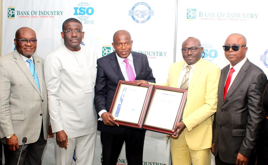 BoI Gets ISO 9001:2015 Certification