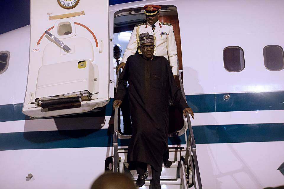 BREAKING: Buhari Arrives Abuja From London (PHOTOS)