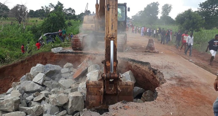 FERMA Repairs Collapsed Markurdi—Lafia—Abuja Road