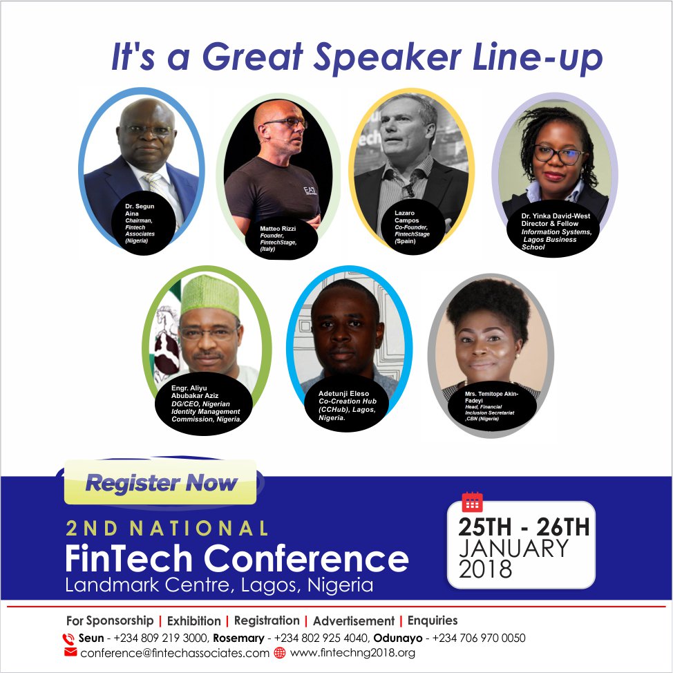 2nd National Fintech Conference Begins Tomorrow in Lagos Business