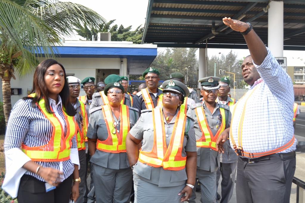 PHOTO NEWS: Customs Visits Nigerian Breweries Lagos Factory