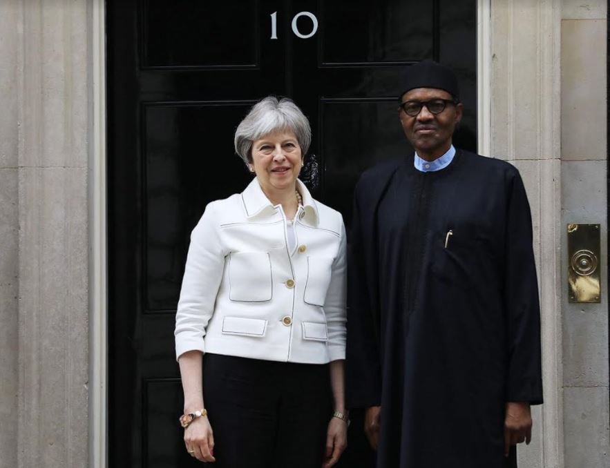 Theresa May Applauds Buhari's "Successful Business Reform Agenda" in Nigeria