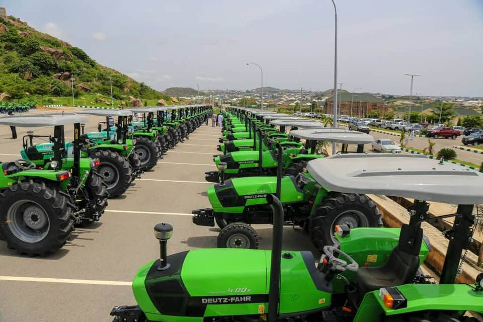 Lalong tractors to farmers