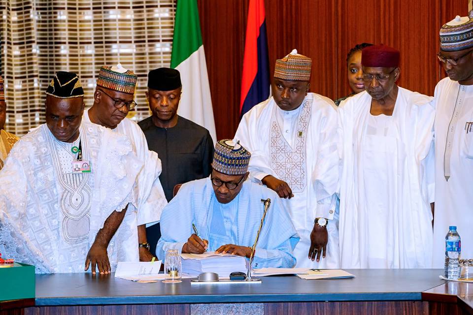 I Was Forced to Sign 2018 Budget to Save Nigeria's Economy—Buhari