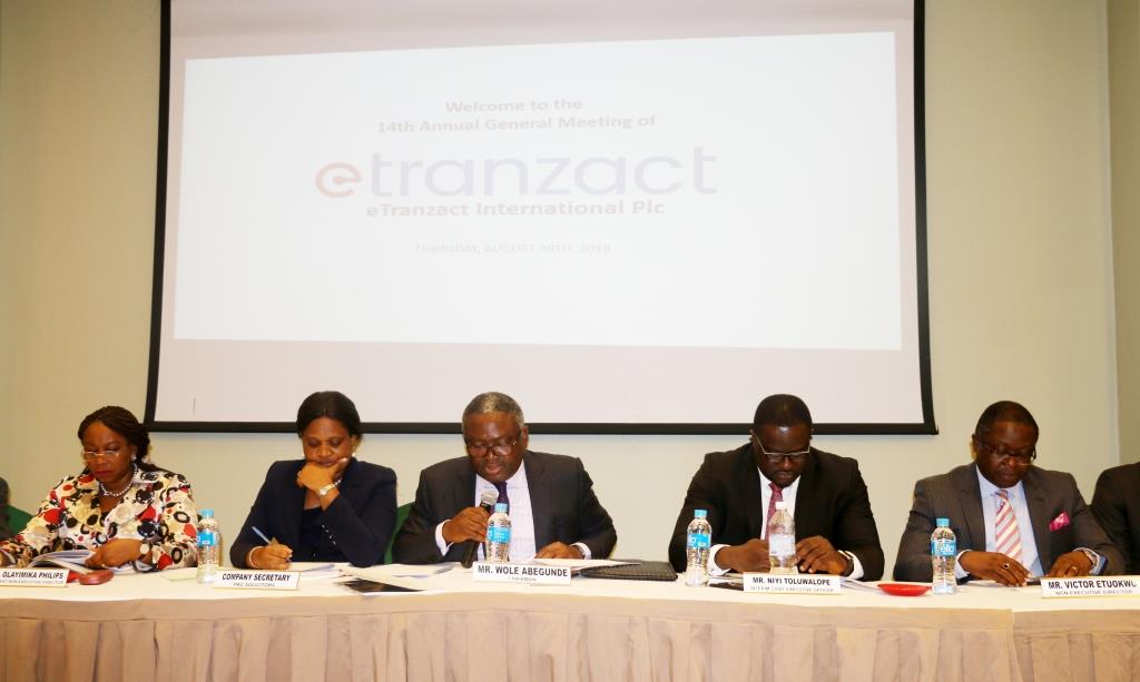 PHOTO NEWS: eTranzact Holds 14th AGM in Lagos