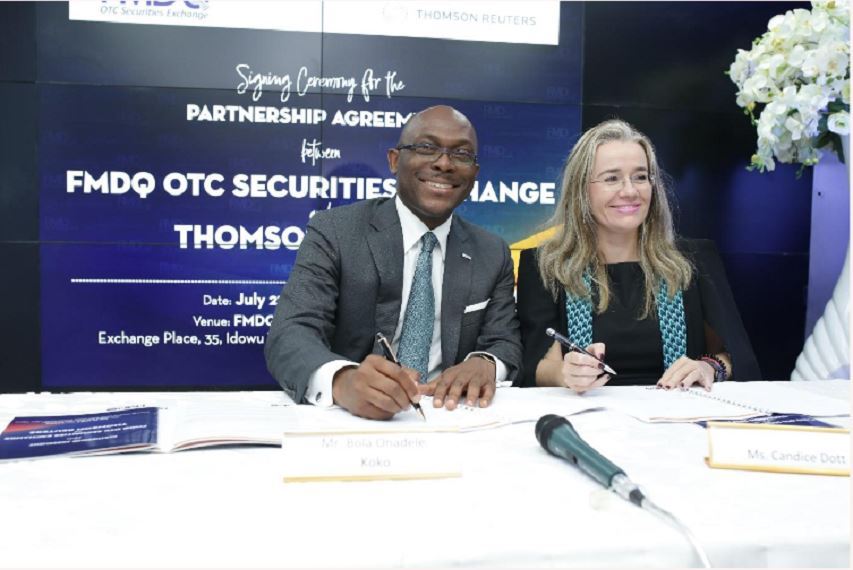FMDQ Partners Reuters to Promote Nigerian Financial Market