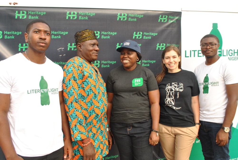 Heritage Bank, Group Light up Lagos Community with Solar Power
