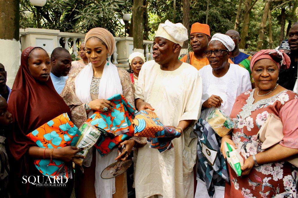 Okoya Gives Out Numerous Items to Mark 79th Birthday