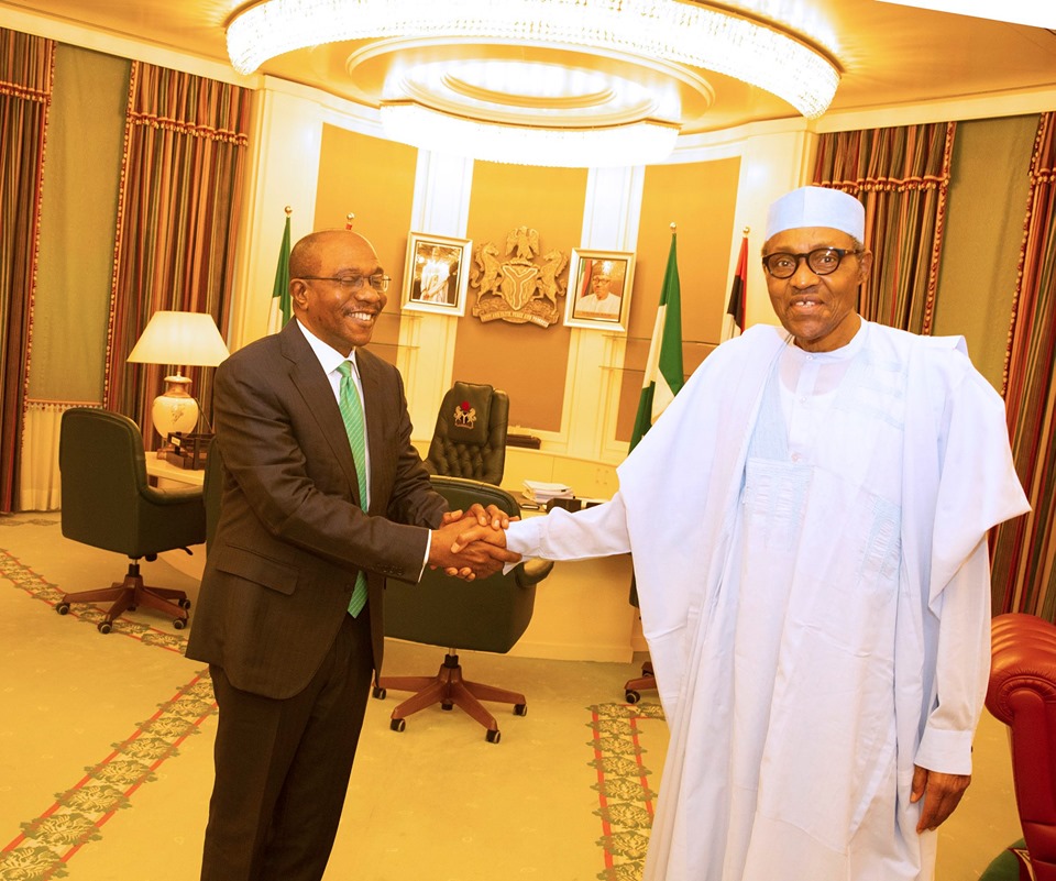 emefiele visits buhari