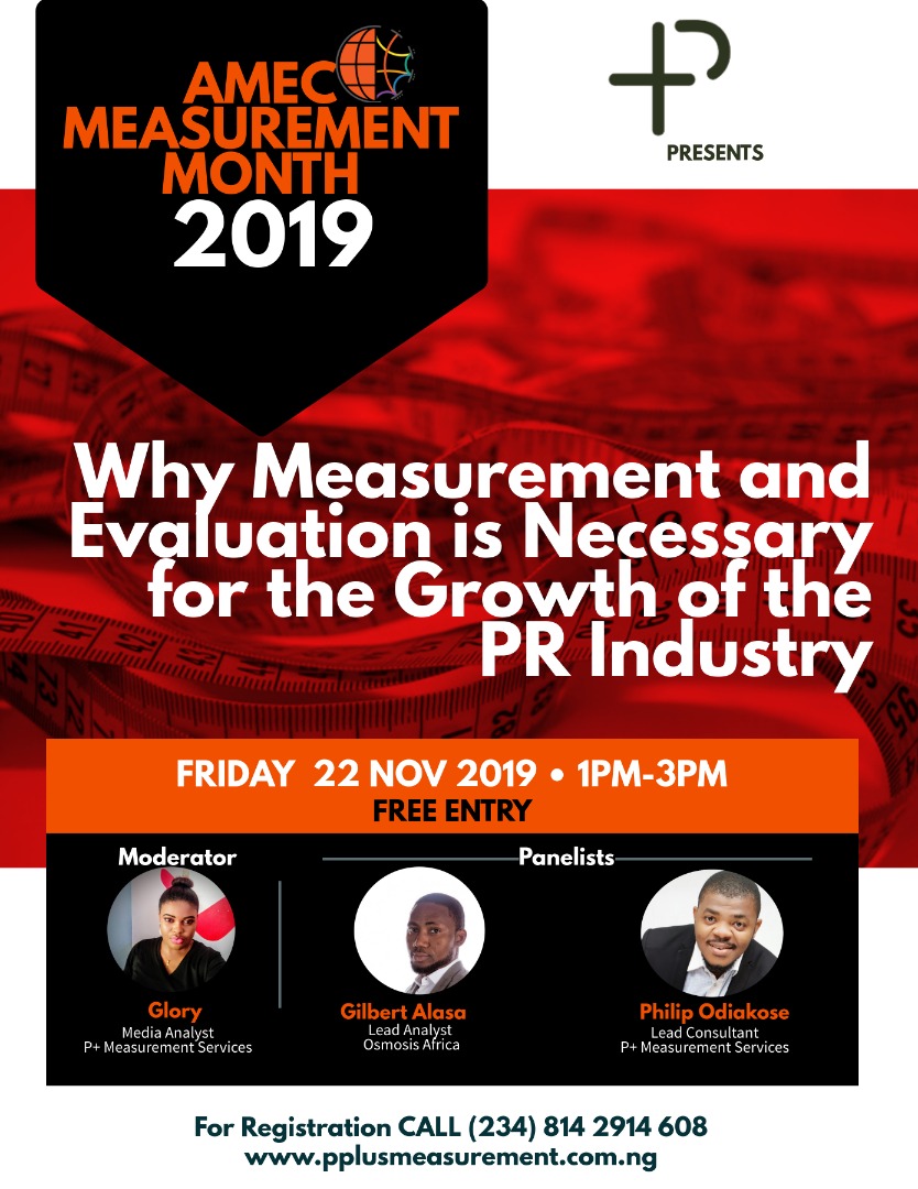 2019 AMEC Measurement Month in Nigeria