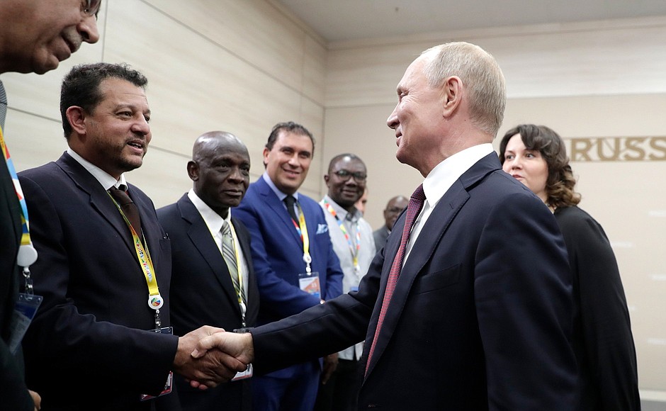 Heads of News Agencies with Putin