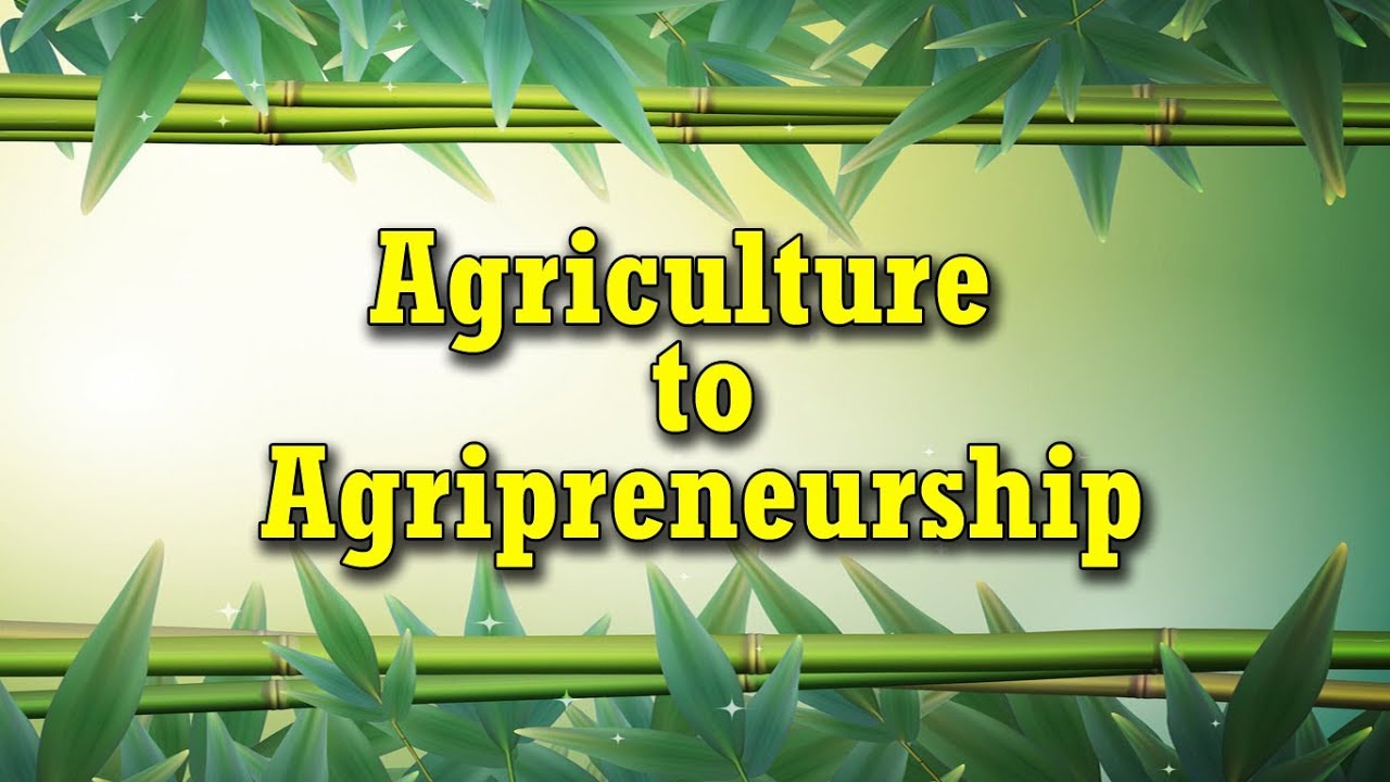 Agripreneurship