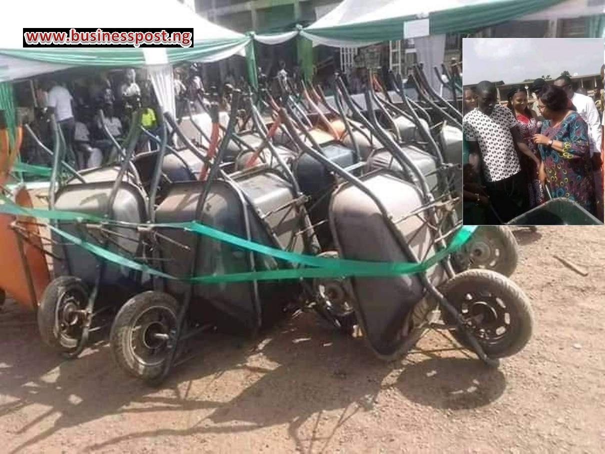 Wheelbarrow Empowerment Scheme in Enugu