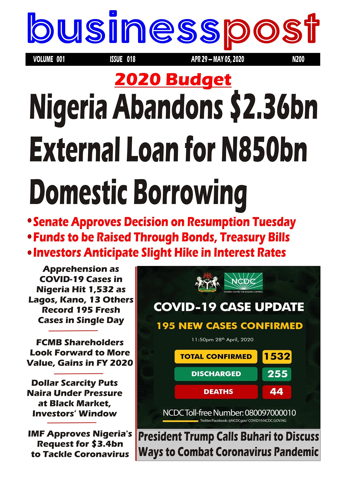 Nigeria Abandons $2.36bn External Loan for N850bn Local Borrowing