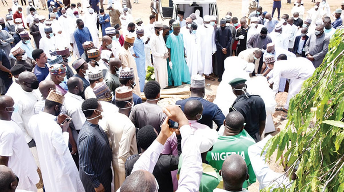 Abba Kyari burial