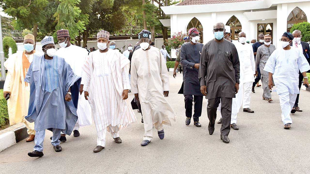 governors meet tinubu