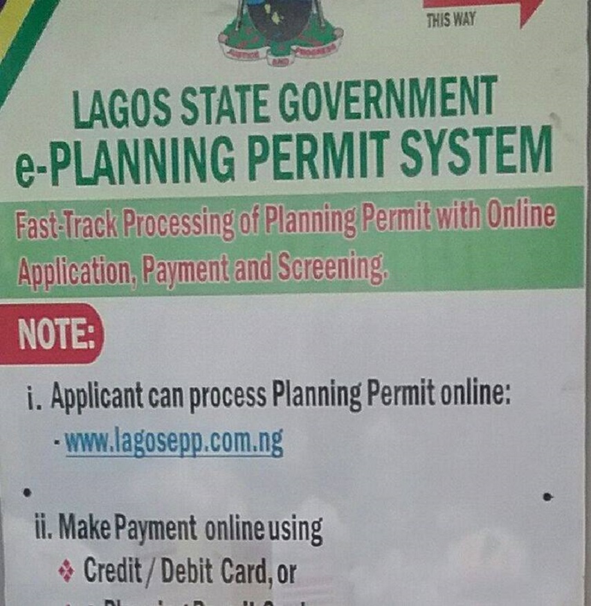 Planning Permit Process Lagos
