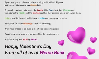 Wema Bank Val's Day Banter