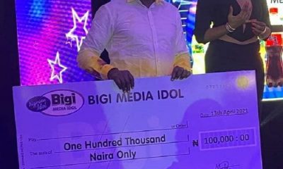 Funsho Arogundade Bigi Media Idol