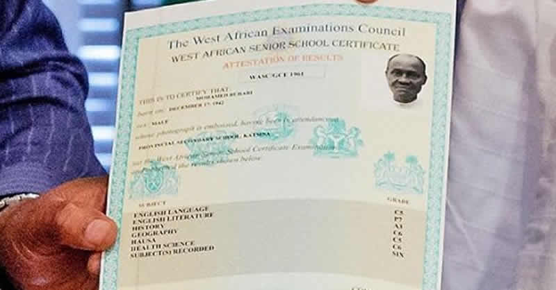 WAEC Certificate Collection