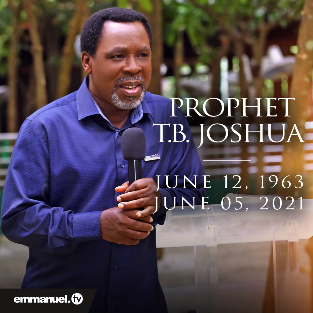 Prophet TB Joshua Dies, SCOAN Confirms | Business Post Nigeria