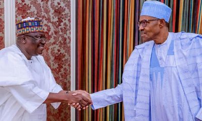 Buhari With Lawan