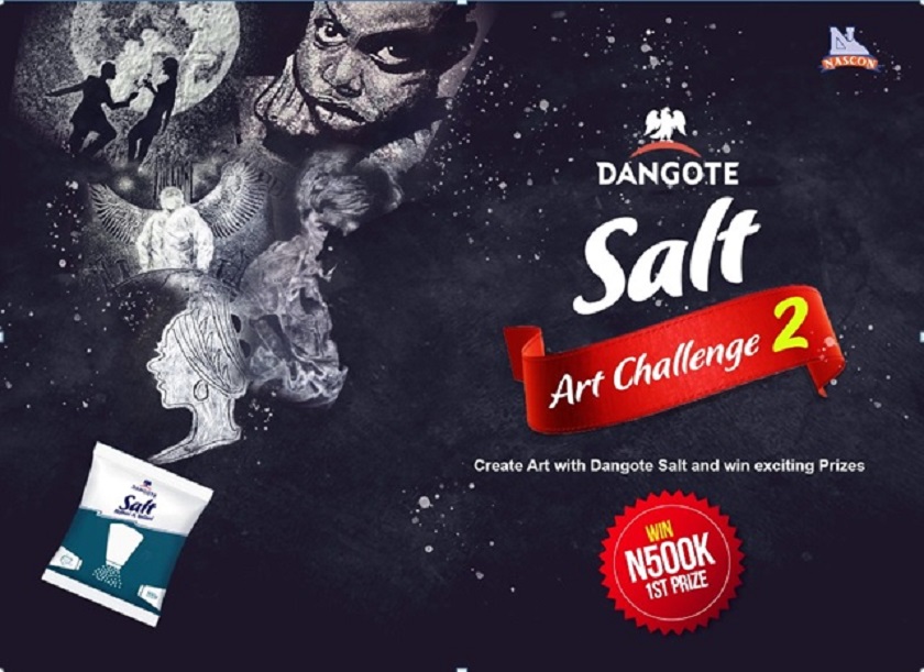 Dangote Salt Art Challenge