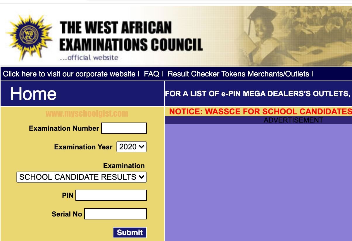 Check WAEC Results