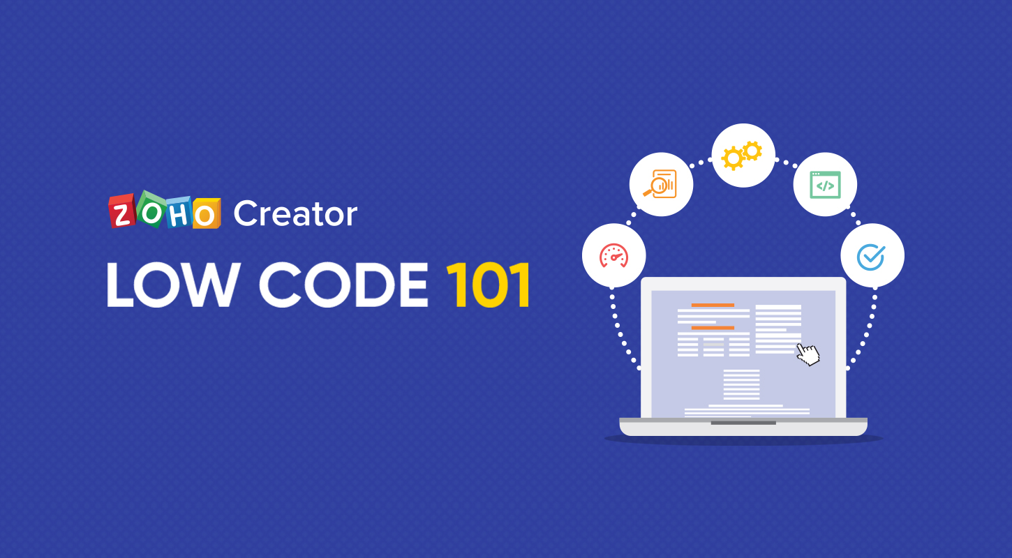 Low coding. Low code платформа. Low code Development platform. Логотипы Zoho creator. Low code архитектура.