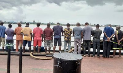 20 suspected Oil Thieves
