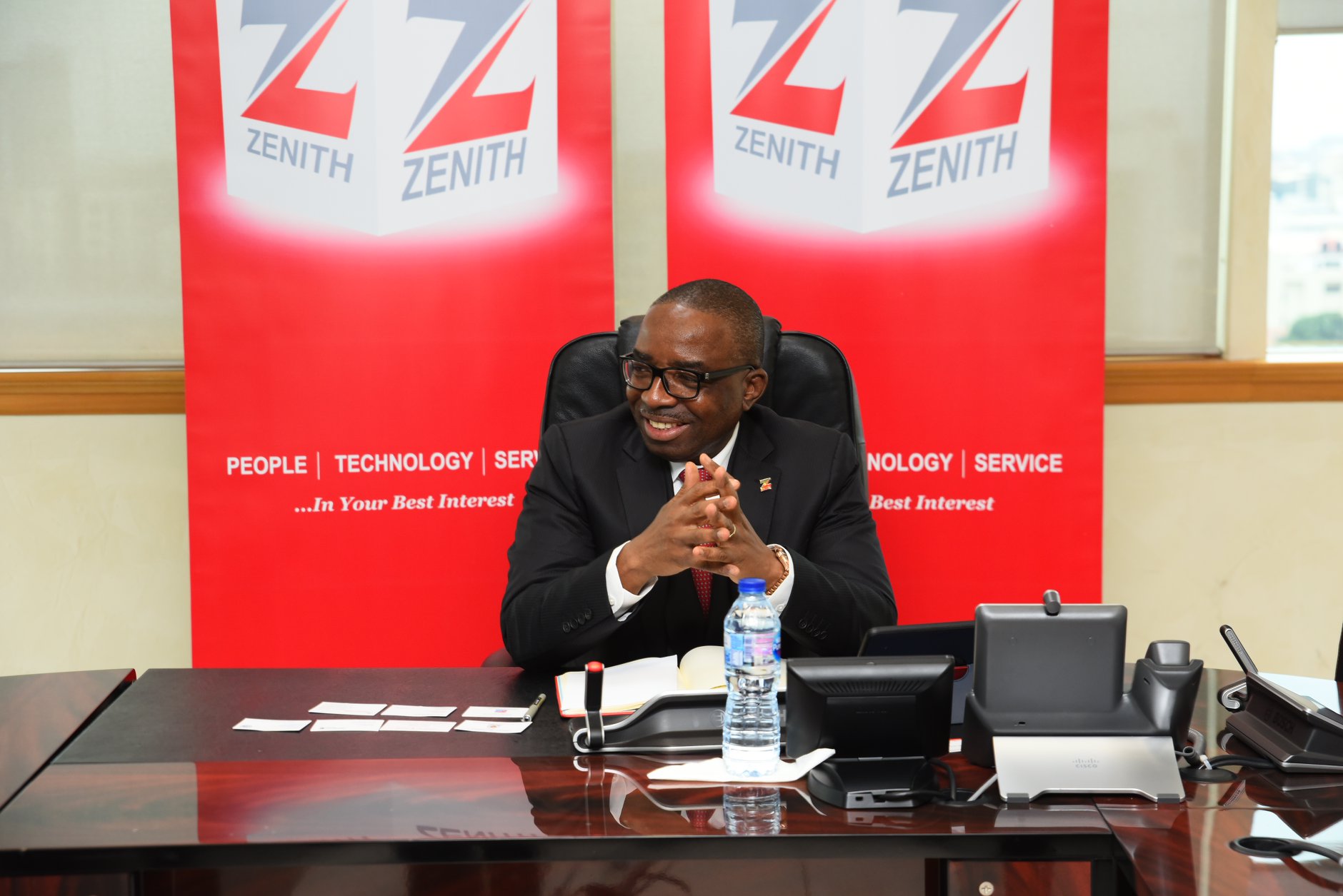 Zenith Bank GMD Ebenezer Onyeagwu GML