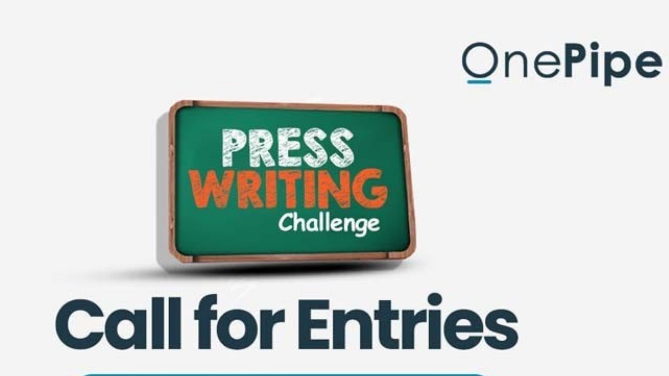 OnePipe Writing Challenge