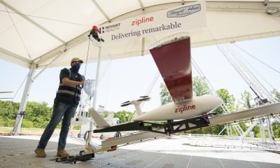 Zipline drone technology